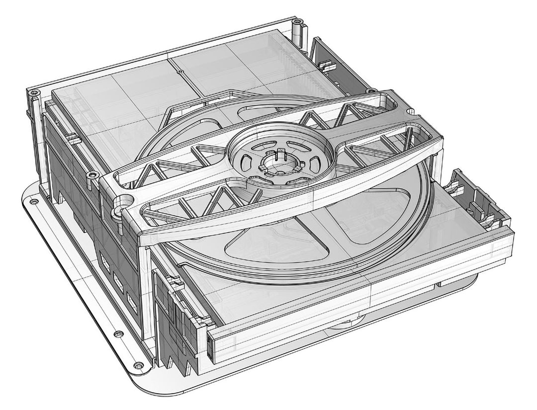 TEAC VRDS-701 CD-soitin (Musta)