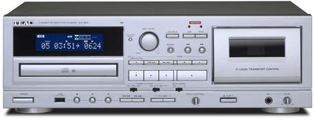 TEAC AD-850-SE CD/Kasetti/USB Silver