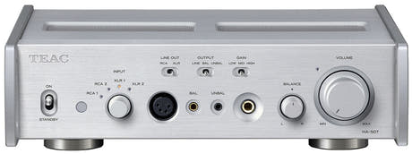 TEAC HA-507 Kuuloke- ja esivahvistin, hopea