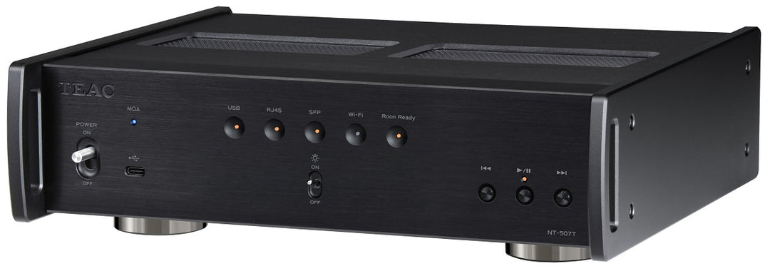 TEAC NT-507T Verkkotransportti Black