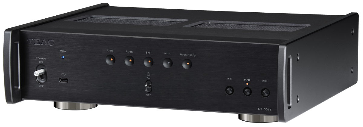 TEAC NT-507T Verkkotransportti Black