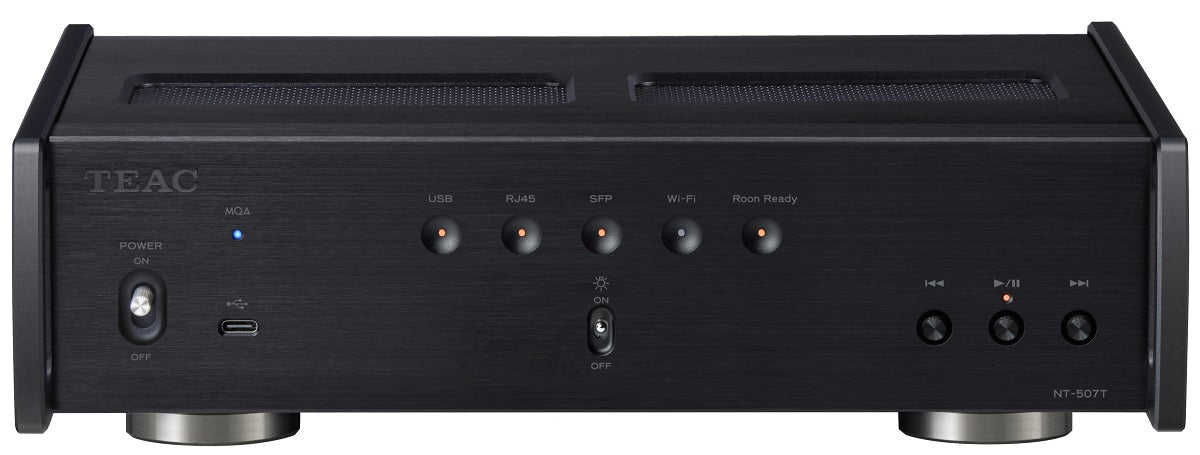 TEAC NT-507T Verkkotransportti Black