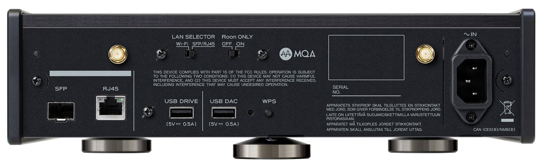 TEAC NT-507T Verkkotransportti Black