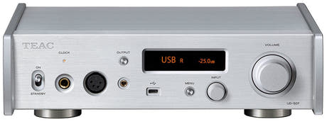 TEAC UD-507 USB-DAC/esivahvistin/kuulokevahvistin, hopea
