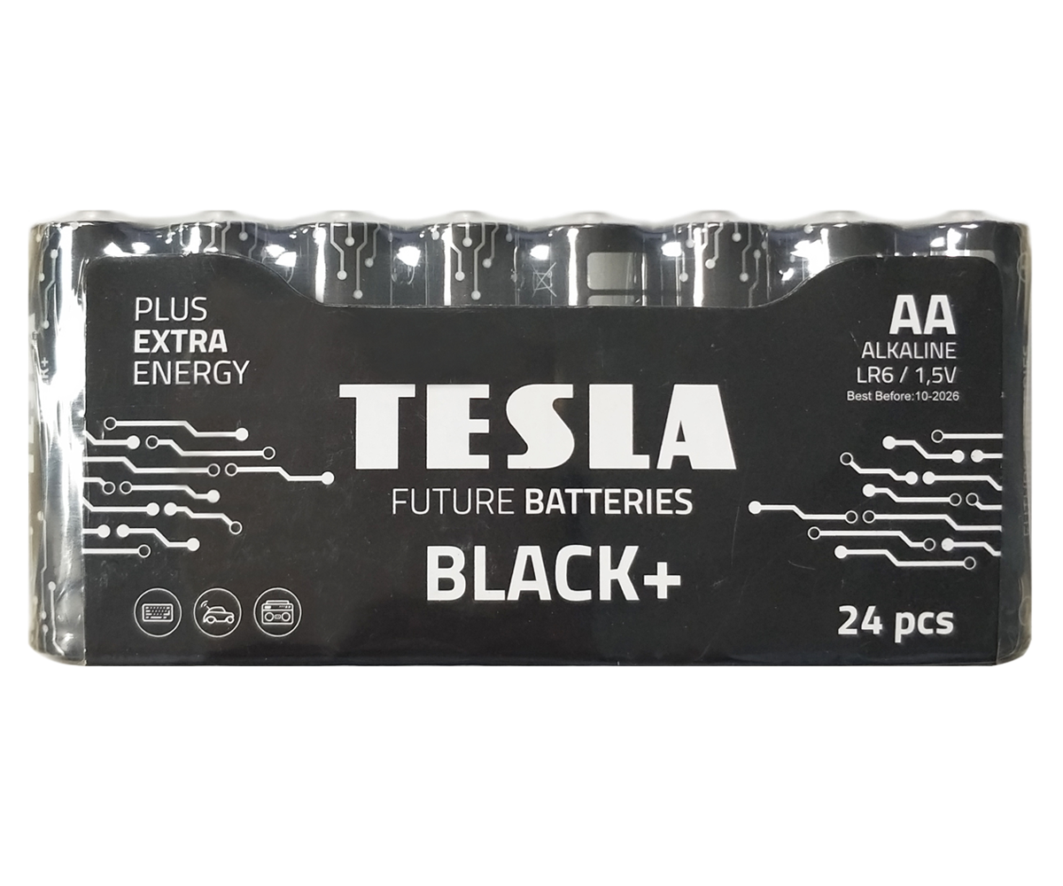 Tesla Black+ AA Paristot (24 kpl)