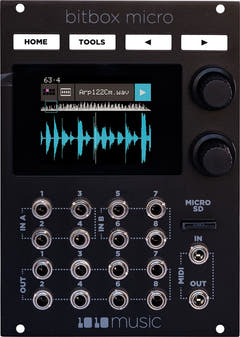 1010music Bitbox Micro Black -versio