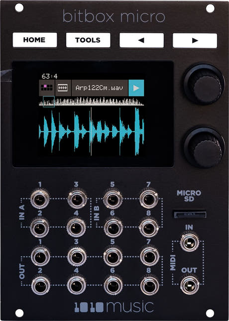 1010music Bitbox Micro Black -versio