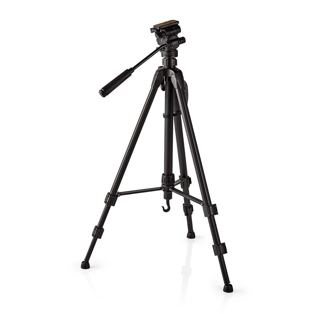 Tripod Pan & Tilt (Musta, 165 cm)