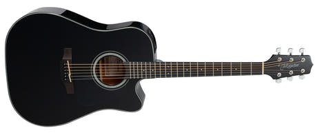Takamine GD30CE-BLK Western kitara (musta)