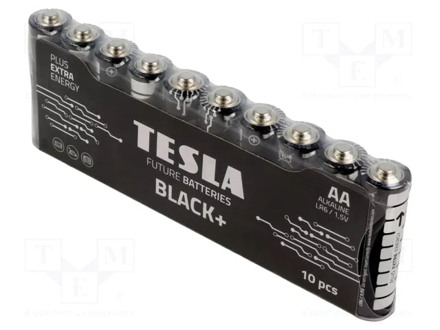 Tesla Black+ AA Paristot (10 kpl)