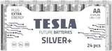 Tesla Silver+ AA Alkaliparistot (24 kpl)