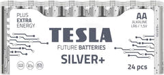 Tesla Silver+ AA Alkaline Paristot (48 kpl)