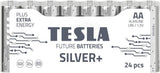 Tesla Silver+ AA Alkaline Paristot (48 kpl)