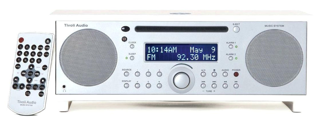 Tivoli Audio Minijärjestelmä System+ (Valkoinen/Hopea)