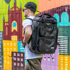 UDG Ultimate ProducerBag Large - Musta / oranssi sisäpuoli