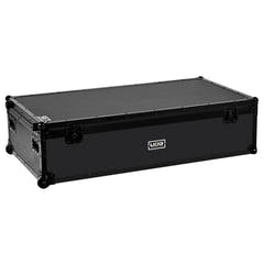 UDG Ultimate DJ Podium Workstation Flight Case Musta Plus (Wheels)