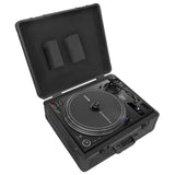 UDG Ultimate Pick Foam Flight Case Reloop RP-2000MK4/PLX-CRSS12 Musta