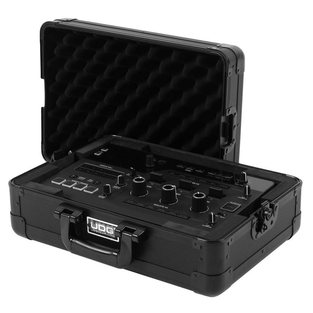 UDG Ultimate Aluminum Flight Case AlphaTheta RMX-Ignite Musta