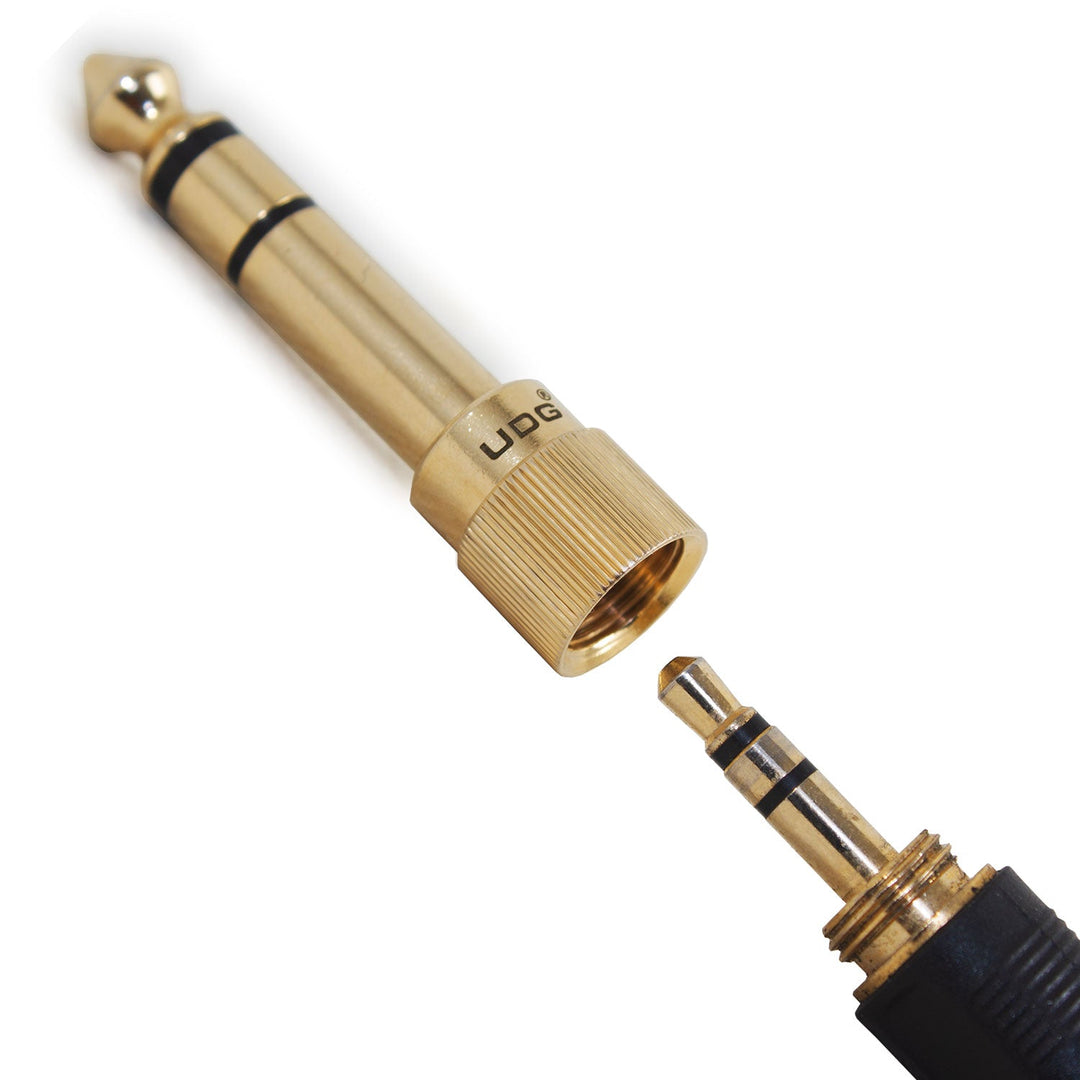 UDG Ultimate kuulokeliitännän adapteriruuvi 3.5mm (1/8”) – 6.35mm (1/4”)