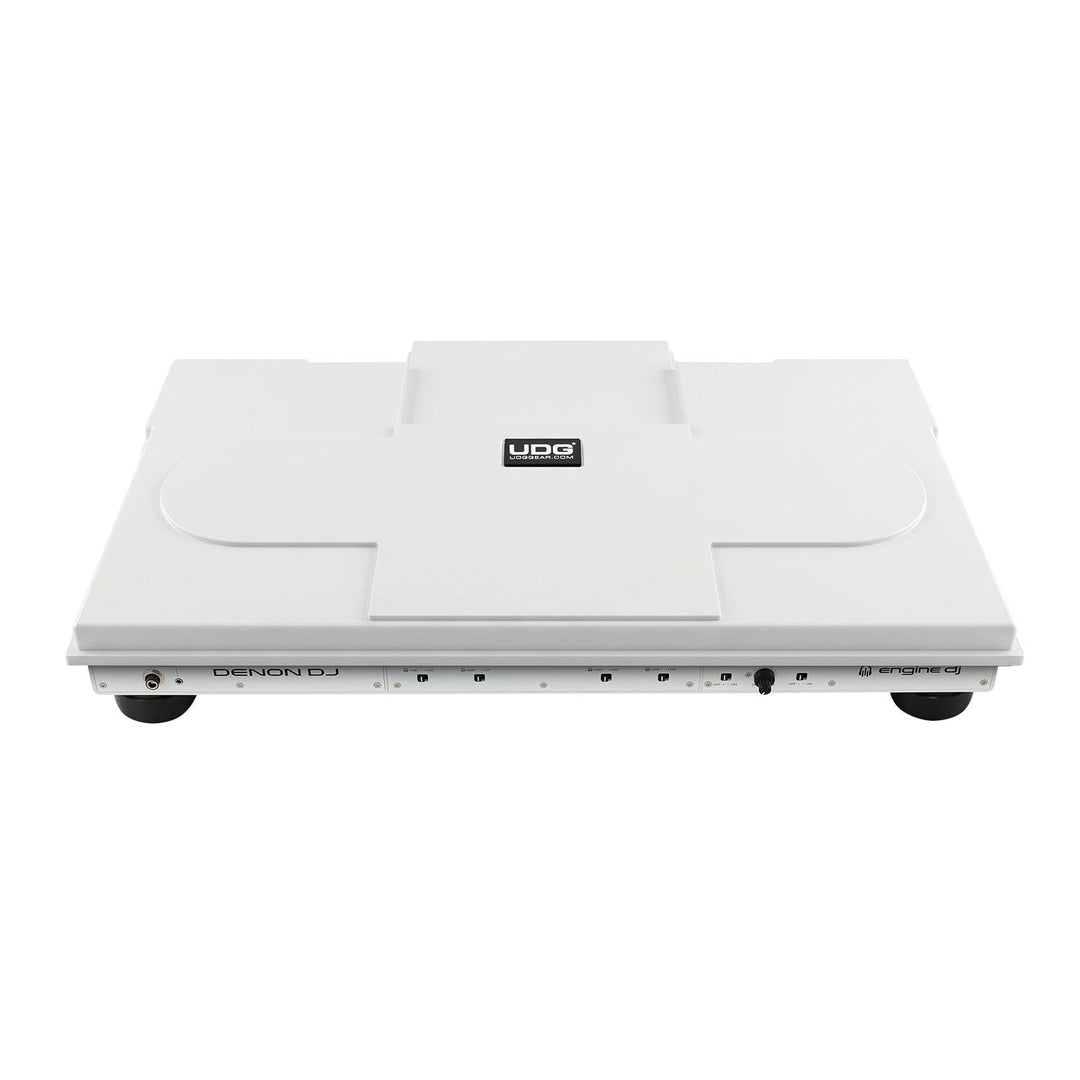 UDG Ultimate Denon DJ Prime 4+ laitteiston cover valkoinen