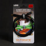 UDG Ultimate Audio-kaapeli USB 2.0 C-B musta suora 1,5 m