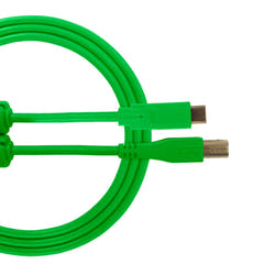 UDG Ultimate Audio-kaapeli USB 2.0 C-B vihreä suora 1,5 m