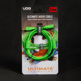 UDG Ultimate Audio-kaapeli USB 2.0 C-B vihreä suora 1,5 m