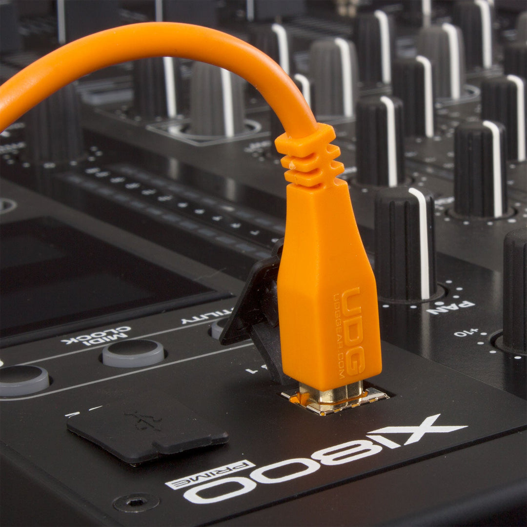 UDG Ultimate Audio-kaapeli USB 2.0 C-B oranssi suora 1,5 m