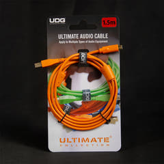 UDG Ultimate Audio-kaapeli USB 2.0 C-B oranssi suora 1,5 m