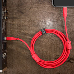 UDG Ultimate Audio-kaapeli USB 2.0 C-B punainen suora 1,5 m