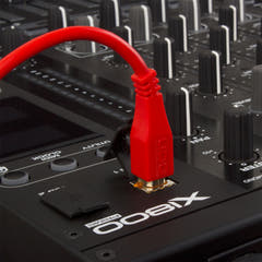 UDG Ultimate Audio-kaapeli USB 2.0 C-B punainen suora 1,5 m