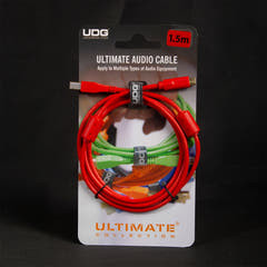UDG Ultimate Audio-kaapeli USB 2.0 C-B punainen suora 1,5 m
