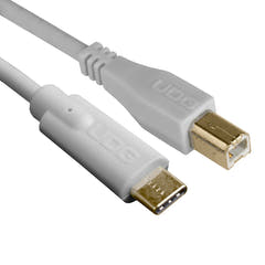 UDG Ultimate Audio-kaapeli USB 2.0 C-B valkoinen suora 1,5 m
