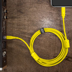 UDG Ultimate Audio-kaapeli USB 2.0 C-B keltainen suora 1,5 m