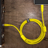 UDG Ultimate Audio-kaapeli USB 2.0 C-B keltainen suora 1,5 m