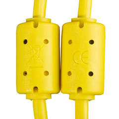 UDG Ultimate Audio-kaapeli USB 2.0 C-B keltainen suora 1,5 m