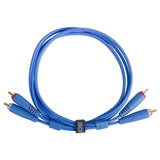UDG Ultimate Audio-kaapeli Set RCA - RCA sininen suora 1,5 m