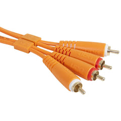 UDG Ultimate Audio-kaapeli Set RCA - RCA oranssi suora 1,5 m