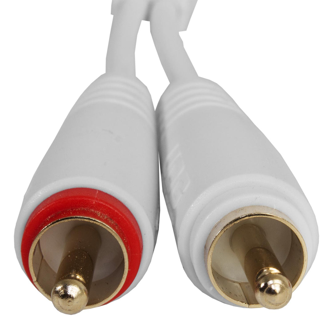 UDG Ultimate Audio-kaapeli Set RCA - RCA valkoinen suora 1,5 m