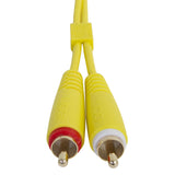 UDG Ultimate Audio-kaapeli Set RCA - RCA keltainen suora 3 m