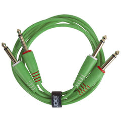 UDG Ultimate Audio Cable set 1/4'' Jack-1/4'' Jack Vihreä Straight 3m