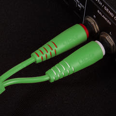 UDG Ultimate Audio Cable set 1/4'' Jack-1/4'' Jack Vihreä Straight 1,5m