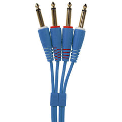 UDG Ultimate Audio Cable set 1/4'' Jack-1/4'' Jack Sininen Straight 3m