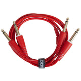 UDG Ultimate Audio Cable set 1/4'' Jack-1/4'' Jack Punainen Straight 3m