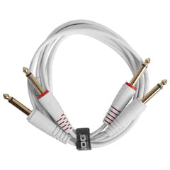 UDG Ultimate Audio Cable set 1/4'' Jack-1/4'' Jack Valkoinen Straight 3m