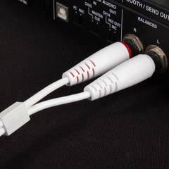 UDG Ultimate Audio Cable set 1/4'' Jack-1/4'' Jack Valkoinen Straight 1,5m