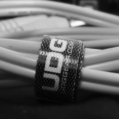 UDG Ultimate Audio Cable set 1/4'' Jack-1/4'' Jack Valkoinen Straight 3m