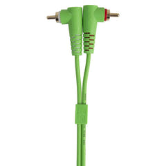 UDG Ultimate Audio-kaapeli Set RCA suora-RCA kulmikas vihreä 3 m