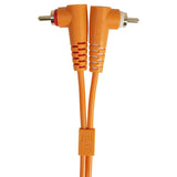 UDG Ultimate Audio Cable set RCA Straight-RCA Angled Oranssi 3m