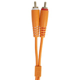 UDG Ultimate Audio Cable set RCA Straight-RCA Angled Oranssi 3m
